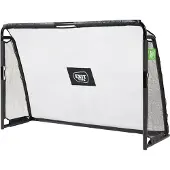 Exit Maestro Acier But de Football 180x120cm – But de Football – pour Enfants – Jardin – Noir