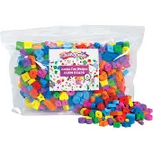 Colorations - Jeu de perles pour figurines en mousse, 500 pièces.
