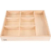 TickiT Plateau de tri en bois - 7 compartiments, 0,8 an(s), Bois, Bois