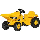 Rolly Toys Tretfahrzeug Baustelle Dumper CAT, mit Kippschüssel, ab 2,5 Jahre