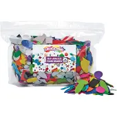 Colorations - Figures autocollantes en mousse, 1000pcs.