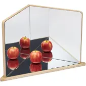 TickiT Jouet miroir en bois - Découverte de la réflexion à 4 voies