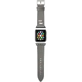 Karl Lagerfeld Apple Watch Strap 42/44/45mm Klawlokhg Strap Clair