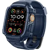 Spigen Appl Watch Ultr 2/1 RugArmProNvBl