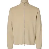 Selected Vestes en maille 'SLHTeller' beige