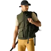 Regatta Anti-insect Travel Light Vest Vert L Homme