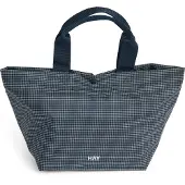 HAY Draagtas Grid Everyday Bag Mini Dark Blue, Bleu