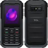 TCL 5044 (2.40", 2 Mpx), Téléphone portable à touches, Gris