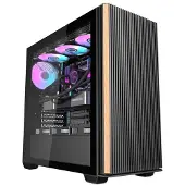 Darkflash DS900WS computer case (black) + 4 fans