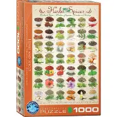 Eurographics Puzzle Herbes et épices, 1000 pièces, 68 x 48 cm, 6000-0598