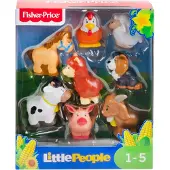 Fisher-Price Little People Set animaux de la ferme , Set de huit figurines