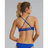 Tyr Femmes, Bikini, Solides Trinity-Bikinioberteil, Multicolore, (L)