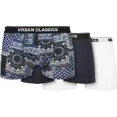 Urban Classics Boxers bleu / bleu marine / noir / blanc