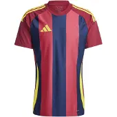 Adidas Maillot bleu marine / jaune fluo / rouge foncé