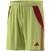 Adidas Pantalon de sport jaune / bourgogne