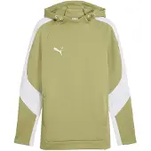 Puma Sweat de sport olive / blanc