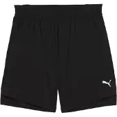 Puma Pantalon de sport 'TeamJaws Starter' noir / blanc