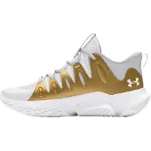 Under Armour Chaussure de sport or / blanc