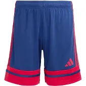 Adidas Pantalon de sport 'Squadra 25' bleu marine / rouge