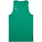 Puma T-Shirt fonctionnel 'Teamjaws Starter' vert / blanc