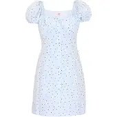 Mymo Robe d’été 'Young Fashion' bleu clair / noir