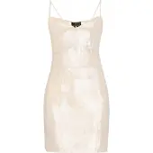 Faina Robe blanc cassé