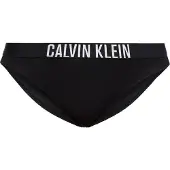Calvin Klein Swimwear Bas de bikini 'Intense Power' noir / blanc
