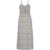 Faina Robe d’été 'Festive' vert foncé / blanc