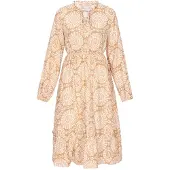 Usha Robe sable / blanc