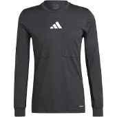 Adidas Referee 24 Long Sleeve T-shirt Noir S / Regular Homme