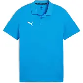 Puma T-Shirt fonctionnel 'TeamGoal' azur / blanc