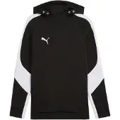 Puma Sweat de sport 'TeamEvostripe' noir / blanc