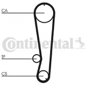 CONTITECH Kit distribution CONTINENTAL CT788K1