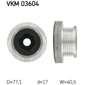 Skf Poulie roue libre, alternateur VKM 03604