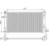 Valeo Radiateur, refroidissement du moteur 701263