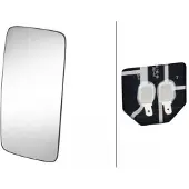 Hella Verre de rétroviseur, rétroviseur extérieur 9MX 563 716-032