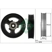 Schaeffler INA Poulie damper, vilebrequin 544 0149 10