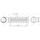 Monroe Ressort de suspension SP3690
