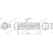 Monroe Ressort de suspension SPRINGS SP4455