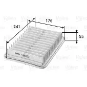 Valeo 585162 Luchtfilter