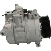 Bosch Compresseur de climatisation 12 V Ø 100 mm pour, entre autres, MERCEDES-BENZ CLASSE S