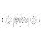 Monroe Ressort de suspension SP3285