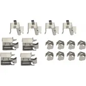 Ate 13.0460-0532.2 Kit d'accessoires pour plaquettes de frein à disque avant pour TOYOTA Yaris à hayon (P9), Yaris à hayon (P13), AURIS, RAV 4 III et Auris break (E18)