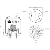 FEBI BILSTEIN Mécanisme, suspension pneumatique