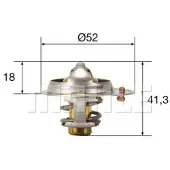 MAHLE ORIGINAL Thermostat d'eau TX 85 82