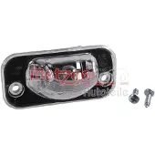 METZGER Feu de plaque d'immatriculation droit W5W transparent pour VW TRANSPORTER, entre autres