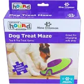 Outward Hound Casse-tête à friandises pour chien violet/vert - 18 x 18 x 6 cm