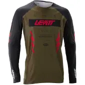 Leatt Gravity 5.0 Long Sleeve Jersey Vert XL Homme