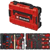 Einhell Coffre à outils pour les loisirs, 370512, E-Case, 153 pièces