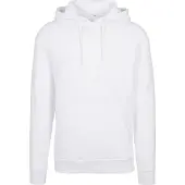 Build Your Brand Heavy Hoodie Blanc S Homme
